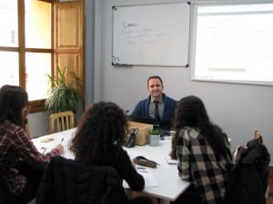 clases de inglés presenciales en Valencia - grupo