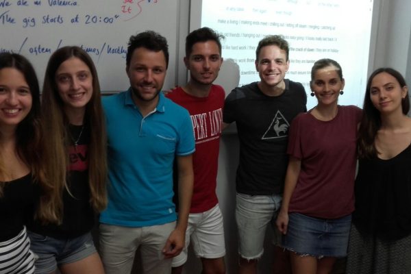 academia de inglés económica en Valencia - clase