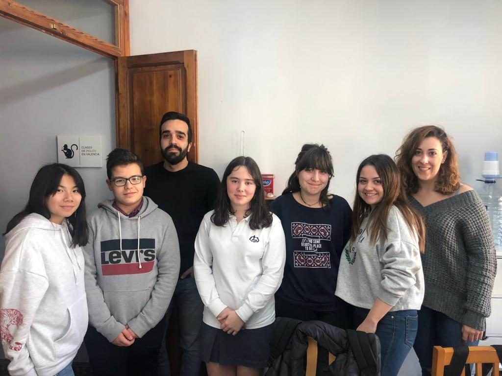 clases de inglés en Valencia - grupo joven