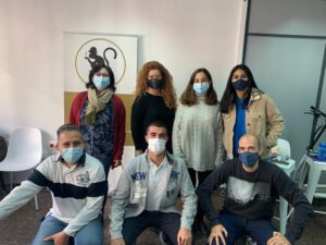 clases de inglés presenciales en Valencia - mascarilla