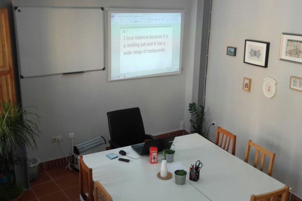 clases de inglés en Valencia - aula