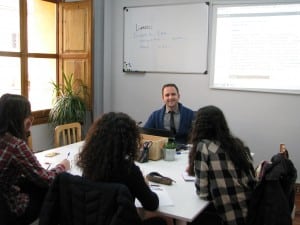 clases de inglés para grupos en Valencia - Fergus