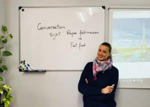 clases de francés en Valencia - profesora.
