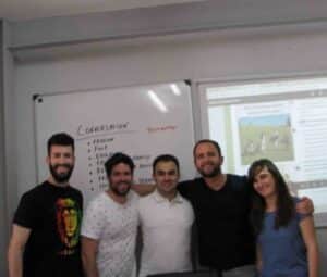 Curso intensivo de inglés en Valencia - Clase